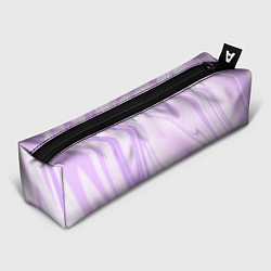 Пенал для ручек Плазма бледно-розовый абстракция, цвет: 3D-принт