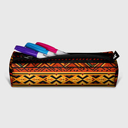 Пенал для ручек Узор в этническом стиле масаев, цвет: 3D-принт — фото 2