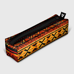 Пенал для ручек Узор в этническом стиле масаев, цвет: 3D-принт