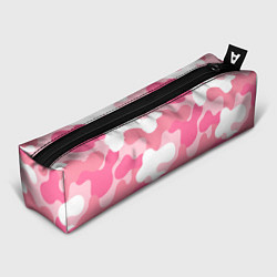 Пенал для ручек Камуфляж розовый, цвет: 3D-принт
