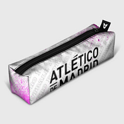 Пенал для ручек Atletico Madrid pro football по-горизонтали, цвет: 3D-принт