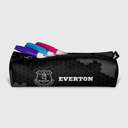 Пенал для ручек Everton sport на темном фоне по-горизонтали, цвет: 3D-принт — фото 2