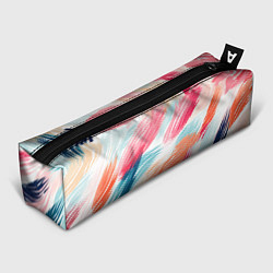 Пенал для ручек Мазки кистью акварельные, цвет: 3D-принт
