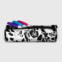 Пенал для ручек New York yankees - abstraction, цвет: 3D-принт — фото 2