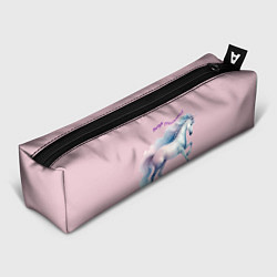 Пенал для ручек Чаруй реальность на розовом, цвет: 3D-принт