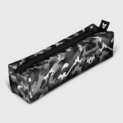 Пенал для ручек Серый камуфляж внутренних войск, цвет: 3D-принт