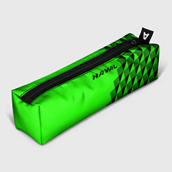 Пенал для ручек Haval ярко-зелёный, цвет: 3D-принт