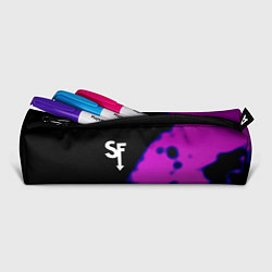 Пенал для ручек Sally Face неон краски, цвет: 3D-принт — фото 2