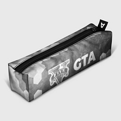 Пенал для ручек GTA - grey gradient по-горизонтали, цвет: 3D-принт