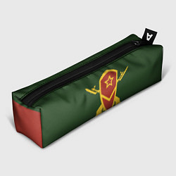 Пенал для ручек Мотострелковые войска: герб со щитом, цвет: 3D-принт