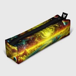 Пенал для ручек Neon galaxy - ai art fantasy, цвет: 3D-принт