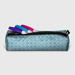 Пенал для ручек Бело-синий текстурный, цвет: 3D-принт — фото 2