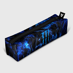 Пенал для ручек Monster energy искры дымы, цвет: 3D-принт
