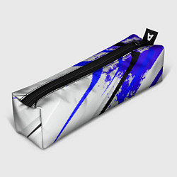 Пенал для ручек Color white blue, цвет: 3D-принт