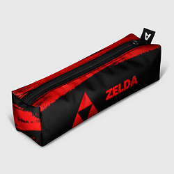 Пенал для ручек Zelda - red gradient по-горизонтали, цвет: 3D-принт