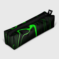 Пенал для ручек Color green light green black, цвет: 3D-принт