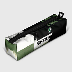 Пенал для ручек Skoda логотип, цвет: 3D-принт
