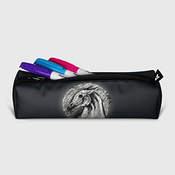 Пенал для ручек Черепа лошадей - эскиз, цвет: 3D-принт — фото 2