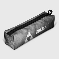 Пенал для ручек Zelda - grey gradient по-горизонтали, цвет: 3D-принт