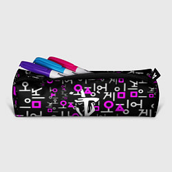 Пенал для ручек Doom неоновый паттерн, цвет: 3D-принт — фото 2