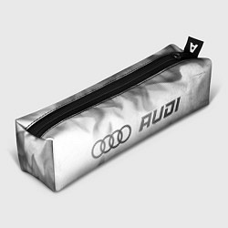Пенал для ручек Audi - white gradient по-горизонтали, цвет: 3D-принт
