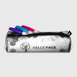 Пенал для ручек Sally Face - white gradient по-горизонтали, цвет: 3D-принт — фото 2