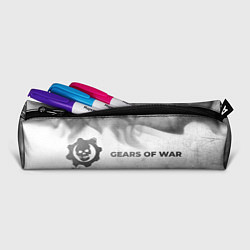 Пенал для ручек Gears of War - white gradient по-горизонтали, цвет: 3D-принт — фото 2
