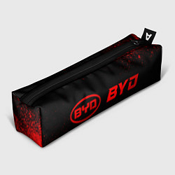 Пенал для ручек BYD - red gradient по-горизонтали, цвет: 3D-принт