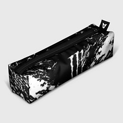 Пенал для ручек Monster energy white splash, цвет: 3D-принт