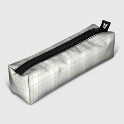 Пенал для ручек Checked white completely, цвет: 3D-принт