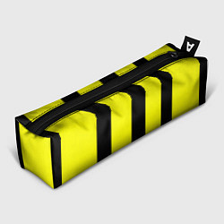 Пенал для ручек Color yellow black line, цвет: 3D-принт