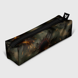 Пенал для ручек Следы от пуль на камуфляже, цвет: 3D-принт