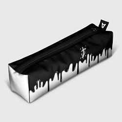 Пенал для ручек Doom logo жидкие краски, цвет: 3D-принт