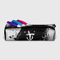 Пенал для ручек Doom соты краски, цвет: 3D-принт — фото 2