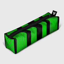 Пенал для ручек Color background black green, цвет: 3D-принт