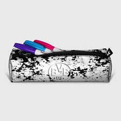 Пенал для ручек Borussia черно белые краски, цвет: 3D-принт — фото 2