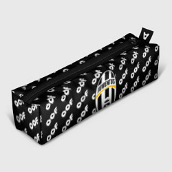 Пенал для ручек Juventus off pattern, цвет: 3D-принт