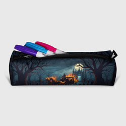 Пенал для ручек Призраки в горящей конной повозке, цвет: 3D-принт — фото 2