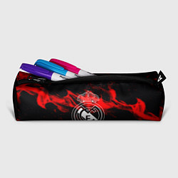 Пенал для ручек Real Madrid красный огонь, цвет: 3D-принт — фото 2