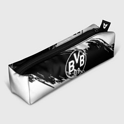 Пенал Borussia черно белые полосы