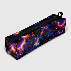 Пенал для ручек Стилизованный волшебный космос, цвет: 3D-принт