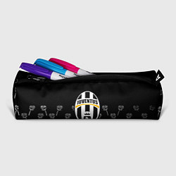 Пенал для ручек Ювентус белые розы, цвет: 3D-принт — фото 2