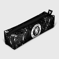 Пенал для ручек Челси белые краски всплеск, цвет: 3D-принт