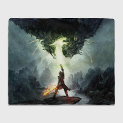 Плед флисовый Dragon Age: Inquisition, цвет: 3D-велсофт
