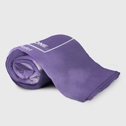 Плед флисовый Pantone: Ultra Violet Space, цвет: 3D-велсофт — фото 2