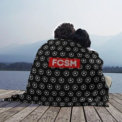 Плед флисовый FCSM Supreme, цвет: 3D-велсофт — фото 2