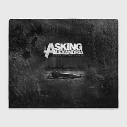 Плед флисовый Asking Alexandria: Black Micro, цвет: 3D-велсофт