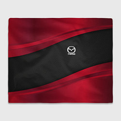 Плед флисовый Mazda: Red Sport, цвет: 3D-велсофт