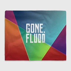 Плед флисовый GONE Fludd, цвет: 3D-велсофт