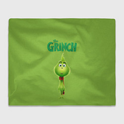 Плед флисовый The Grinch, цвет: 3D-велсофт